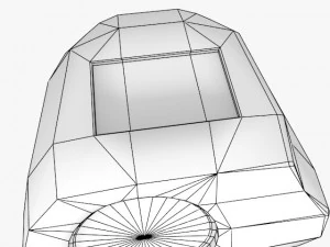 stone solar spot light 3D Model