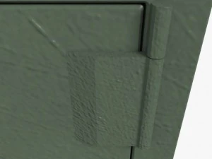 safe and sacks of money 3D Model