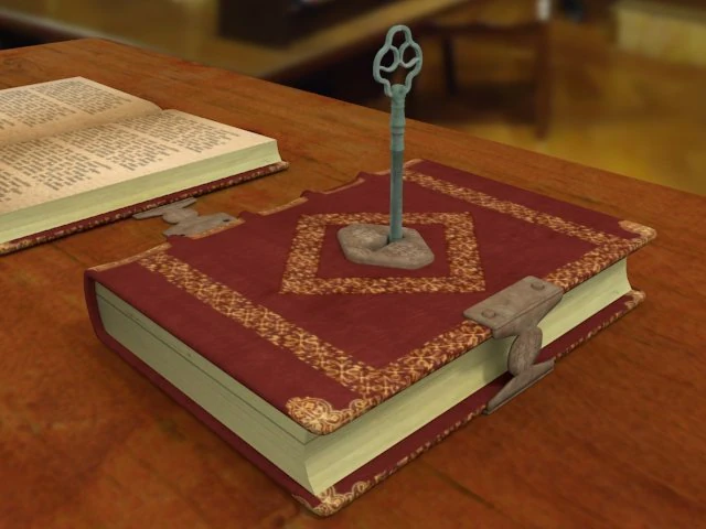key of the book 3D Model .c4d .max .obj .3ds .fbx .stl .blend 