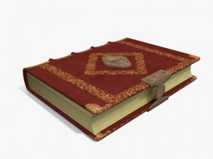 key of the book 3D Model