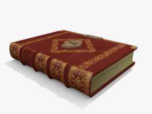 key of the book 3D Model