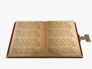 key of the book 3D Model
