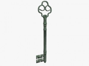 key of the book 3D Model