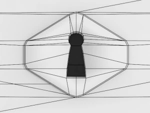 key of the book 3D Model
