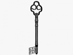 key of the book 3D Model