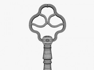 key of the book 3D Model