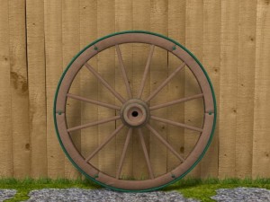 wagon wheel 3D Model