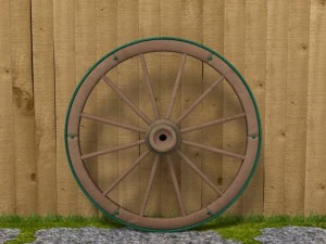 вагонне колесо 3D Модель