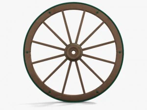 вагонне колесо 3D Модель