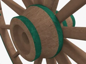 вагонне колесо 3D Модель