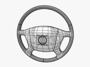 modern steering 3D Модель