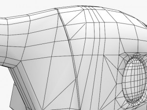 modern steering 3D Модель