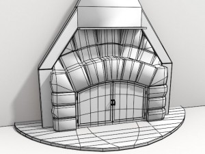 fireplace 3D मॉडल