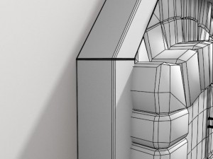fireplace 3D मॉडल