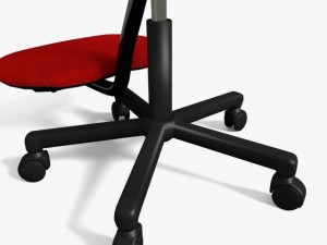 ergonomic stool Model 3D