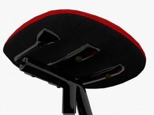ergonomic stool Model 3D