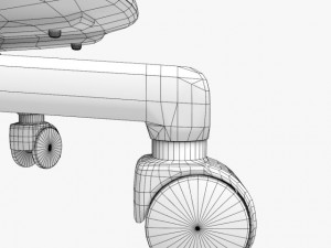 ergonomic stool Model 3D
