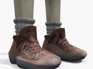 grey alien tourist 3D-Modell