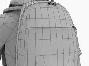 grey alien tourist 3D Model