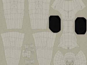 grey alien tourist 3D-Modell