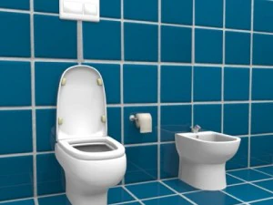 wyposażenie łazienki Model 3D