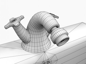 bathroom fixtures Model 3D