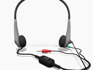 headphones 3D-Modell