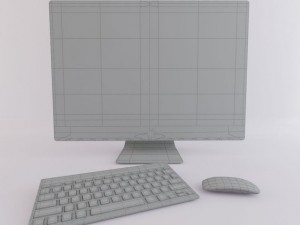 apple imac 3D-Modell