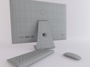 apple imac 3D-Modell