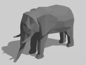 हाथी 3D मॉडल