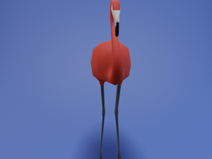 flamingo Modelo 3D