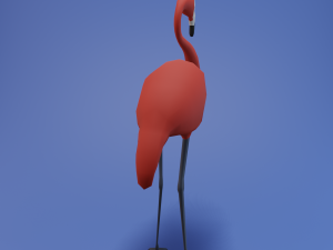flamingo Modelo 3D