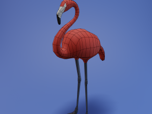 flamingo Modelo 3D