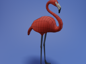 flamingo Modelo 3D