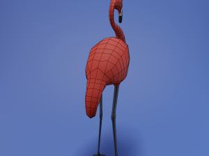 flamingo Modelo 3D
