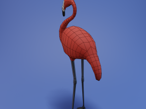 flamingo Modelo 3D