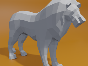 leon 3D 模型