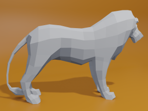 leon 3D 模型