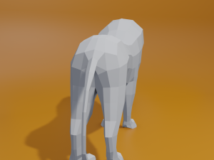 leon 3D 模型