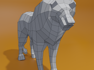 leon 3D 模型