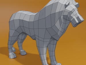 leon 3D 模型