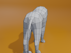 leon 3D 模型