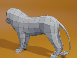 leon 3D 模型