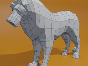 leon 3D 模型