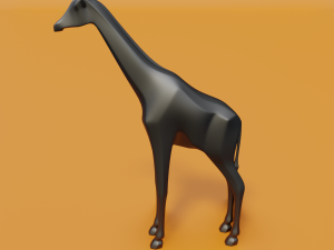 giraffe Modèles 3D en vedette