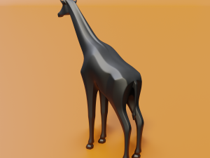 giraffe Modèles 3D en vedette