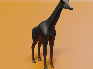 giraffe Modèles 3D en vedette