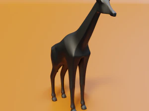 giraffe 3D Print Model