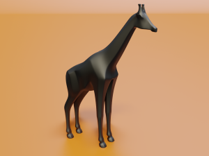giraffe Modèles 3D en vedette