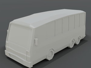 12 low poly cartoon cars 3D Modell